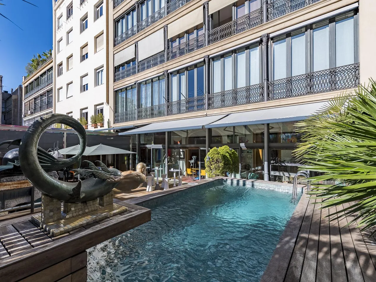 living - 542m² apartment with 189m² terrace for sale in Eixample Right - gallery - 2