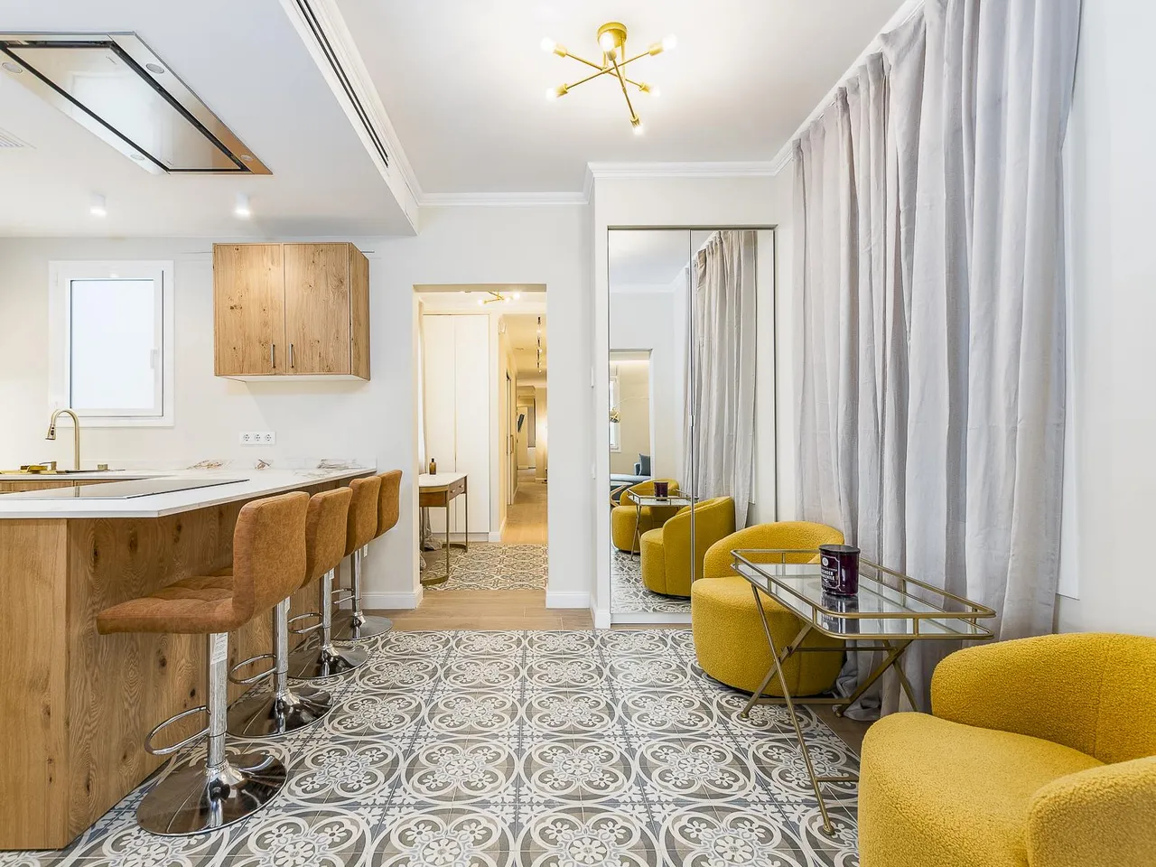 living - 162m² apartment for sale in Eixample Right, Barcelona - gallery - 9