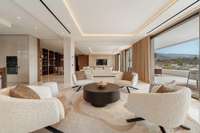 living - Piso de 961m² con 536m² terraza en venta en Milla de Oro - gallery thumbnail - 1