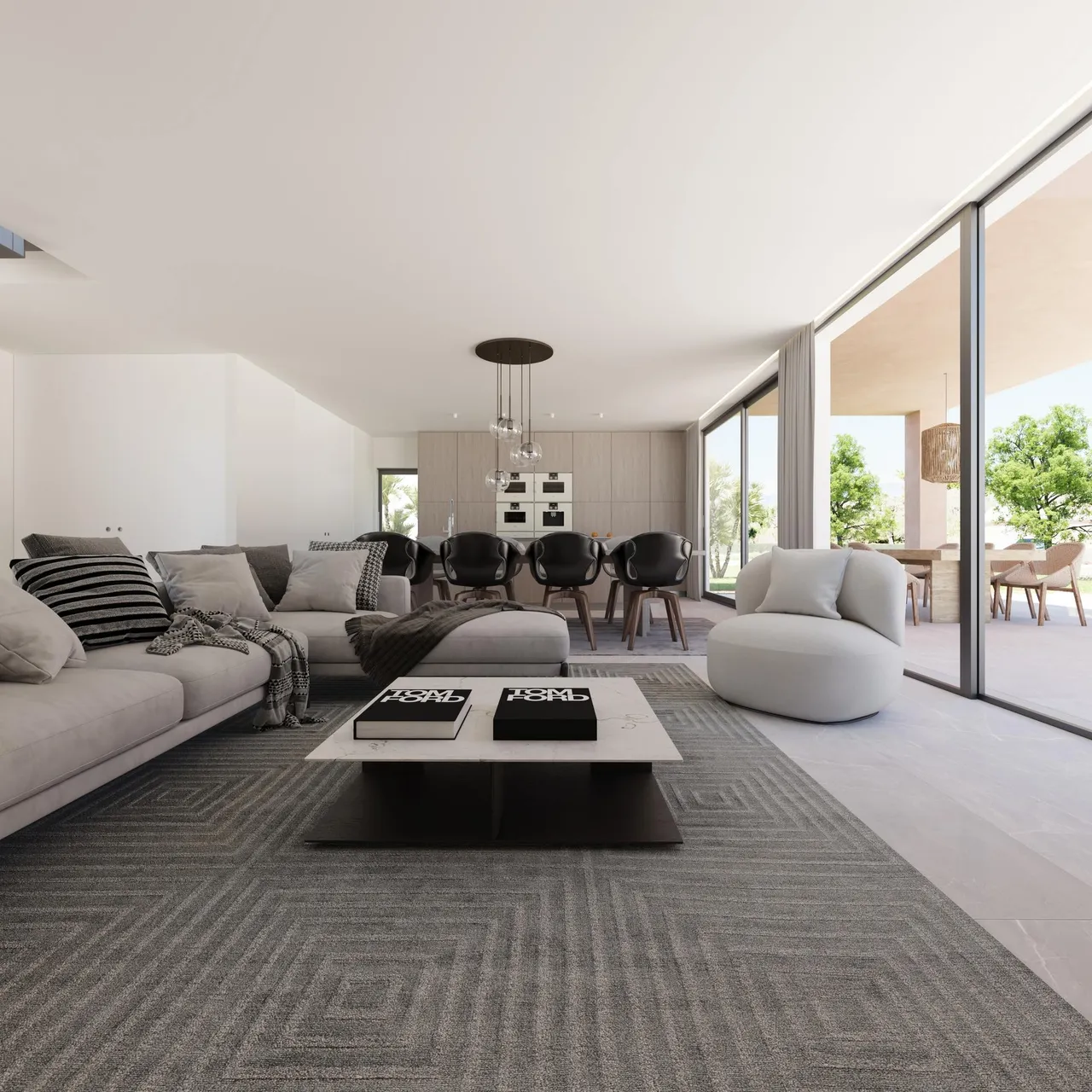 living - Casa rural de 252m² con 65m² de jardín en venta en Sencelles - gallery - 7