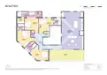 living - 186m² penthouse with 27m² terrace for sale in Eixample Right - Floor Plan thumbnail - 1