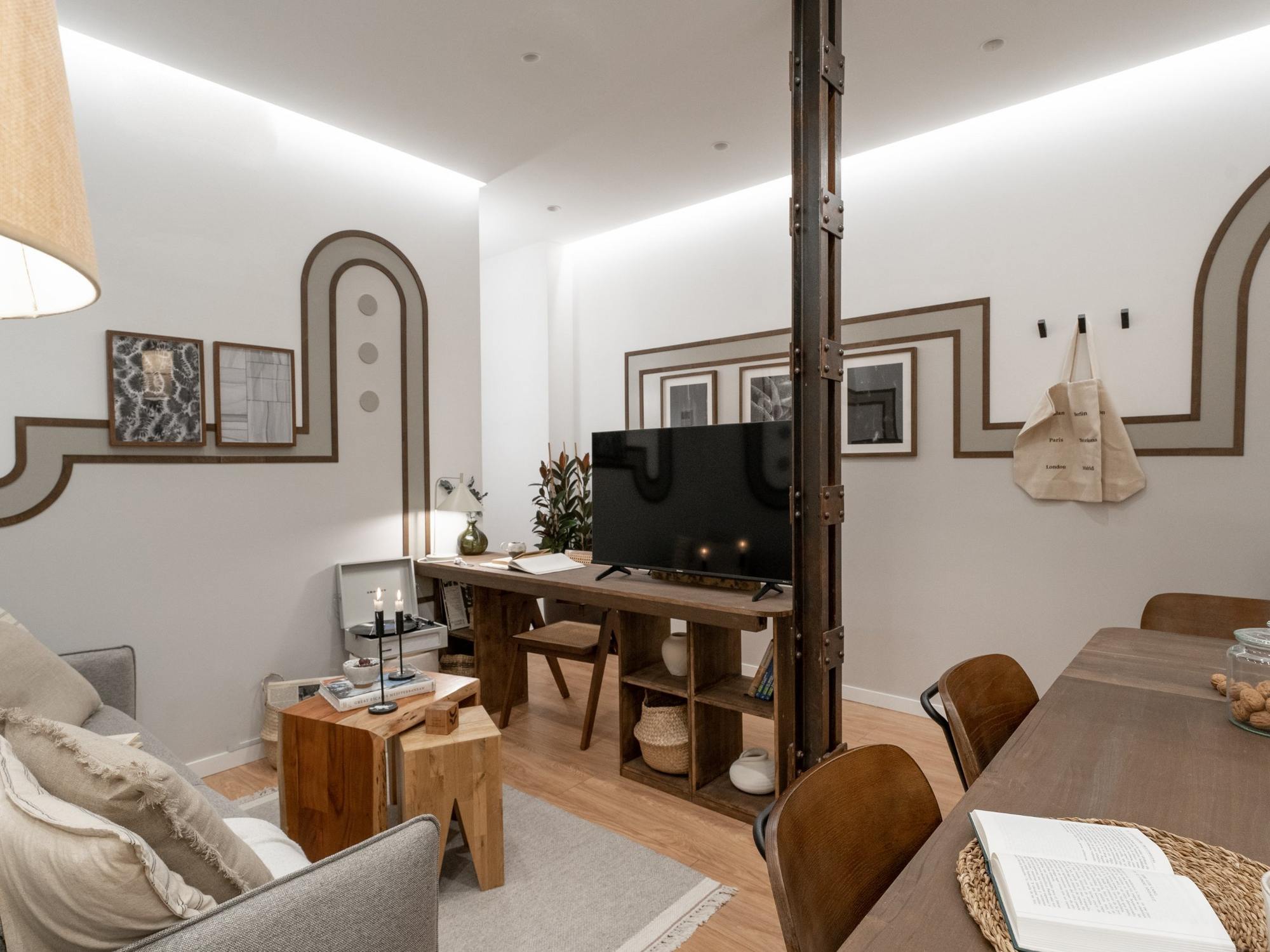 living - Piso de 67m² en venta en Ríos Rosas, Madrid - gallery thumbnail - 8