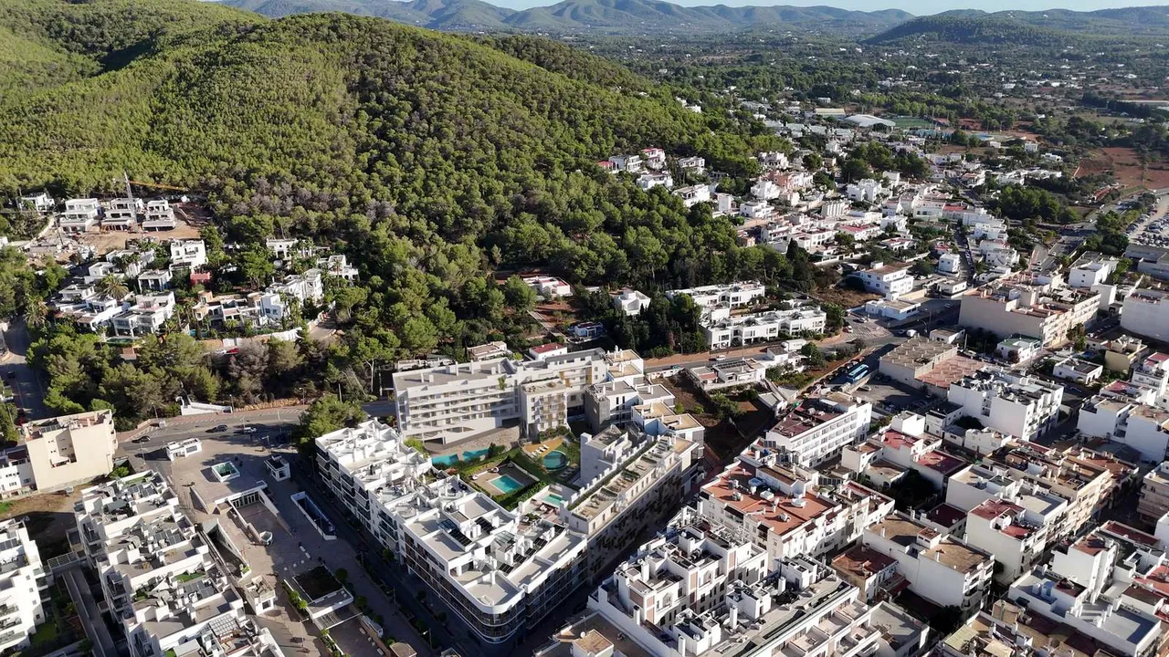 living - Santa Eulalia Apartments - gallery - 10