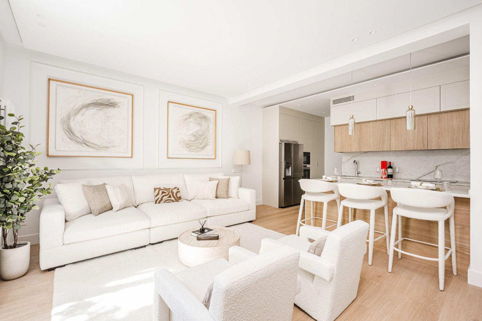 living - Piso de 153m² en venta en Goya, Madrid - gallery thumbnail - 10