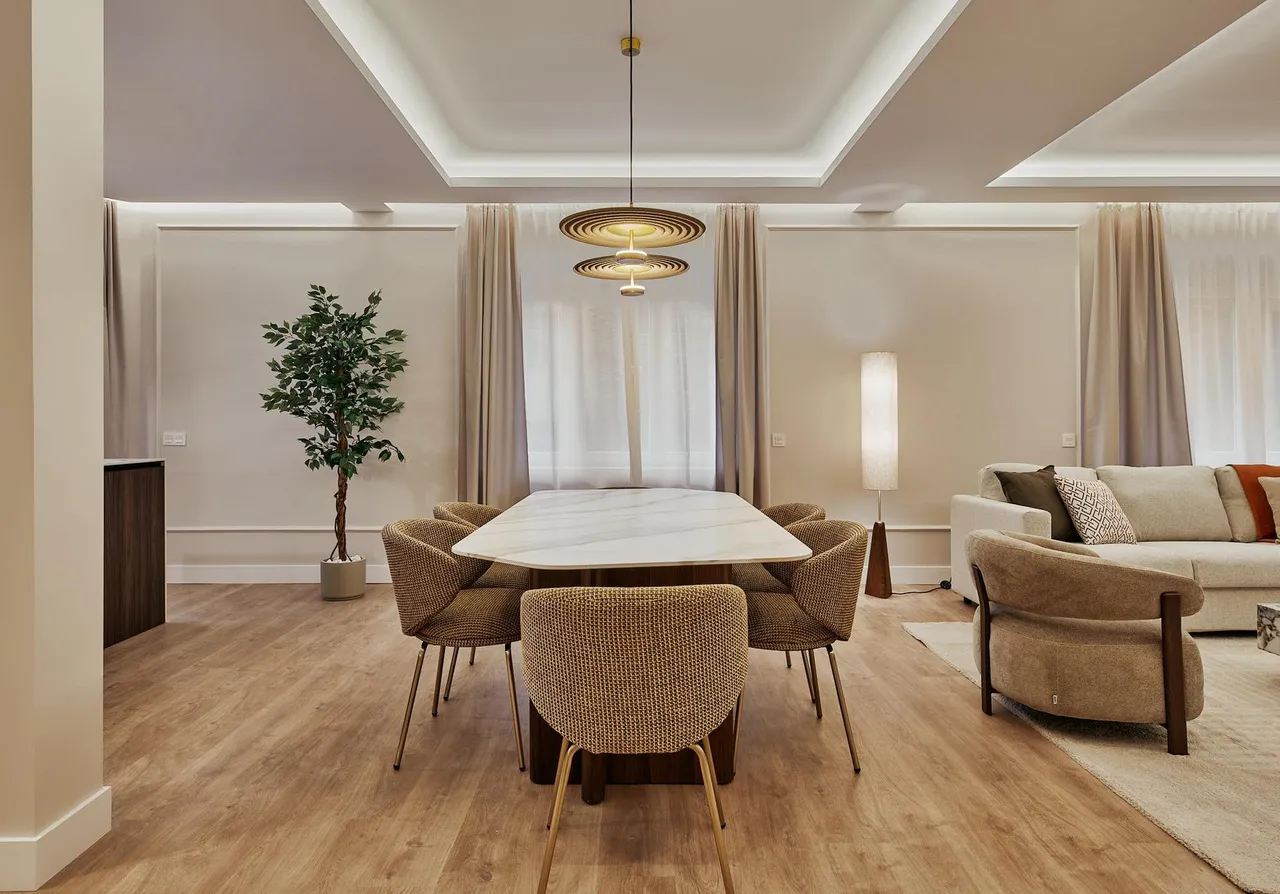 living - Piso de 145m² en venta en Goya, Madrid - gallery - 8