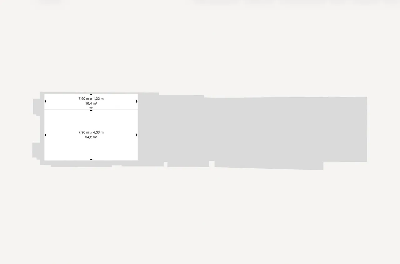living - 297m² house / villa for sale in Playa Malvarrosa/Cabanyal - Floor Plan - 4