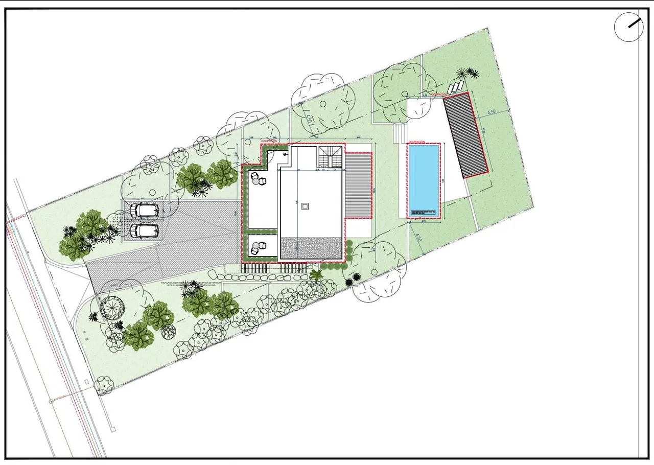living - Casa / villa de 430m² en venta en Santa Ponsa - Plano del piso - 1