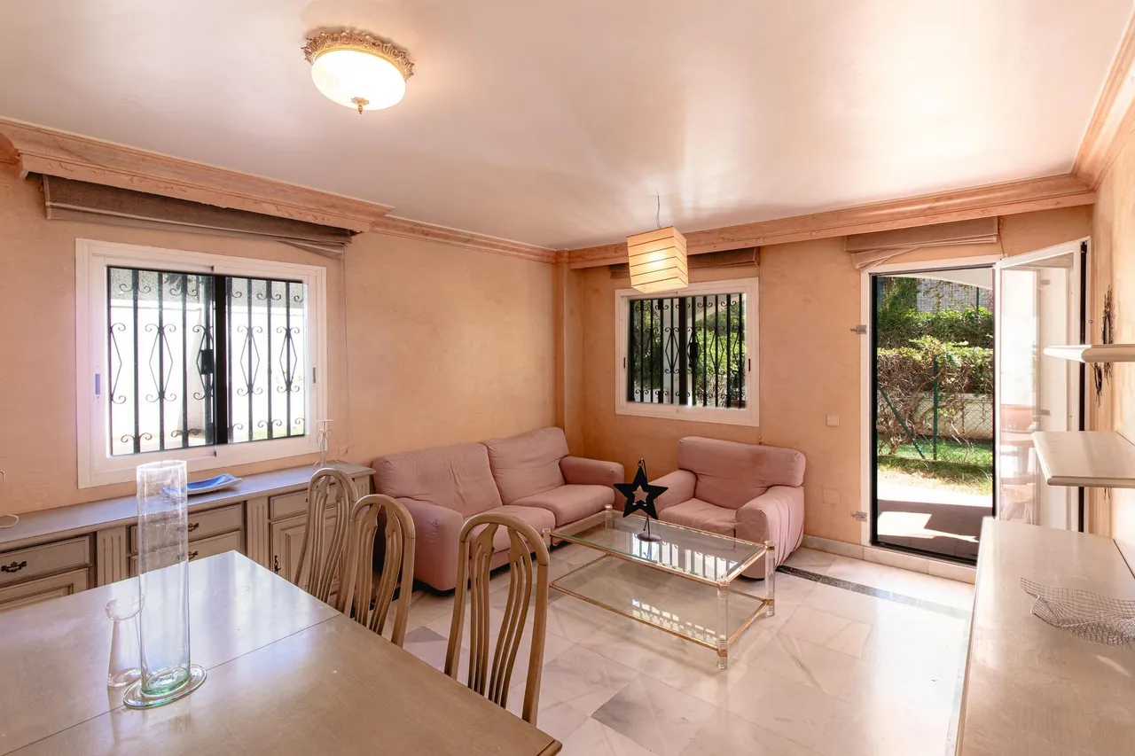 living - 117m² apartment with 35m² garden for sale in Golden Mile - gallery - 4