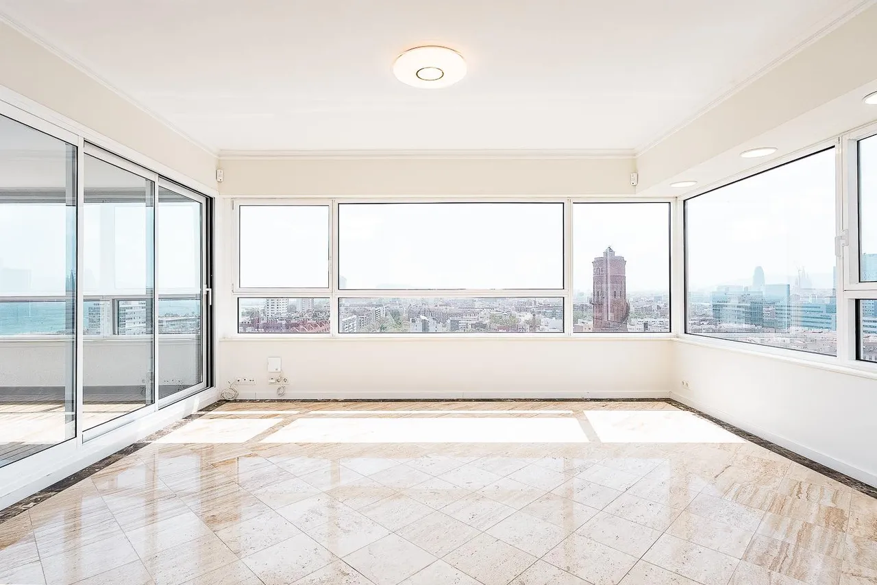 living - Piso de 112m² con 16m² terraza en venta en Diagonal Mar - gallery - 4