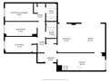 living - 109m² apartment with 196m² garden for sale in Sitges Town - Floor Plan thumbnail - 1