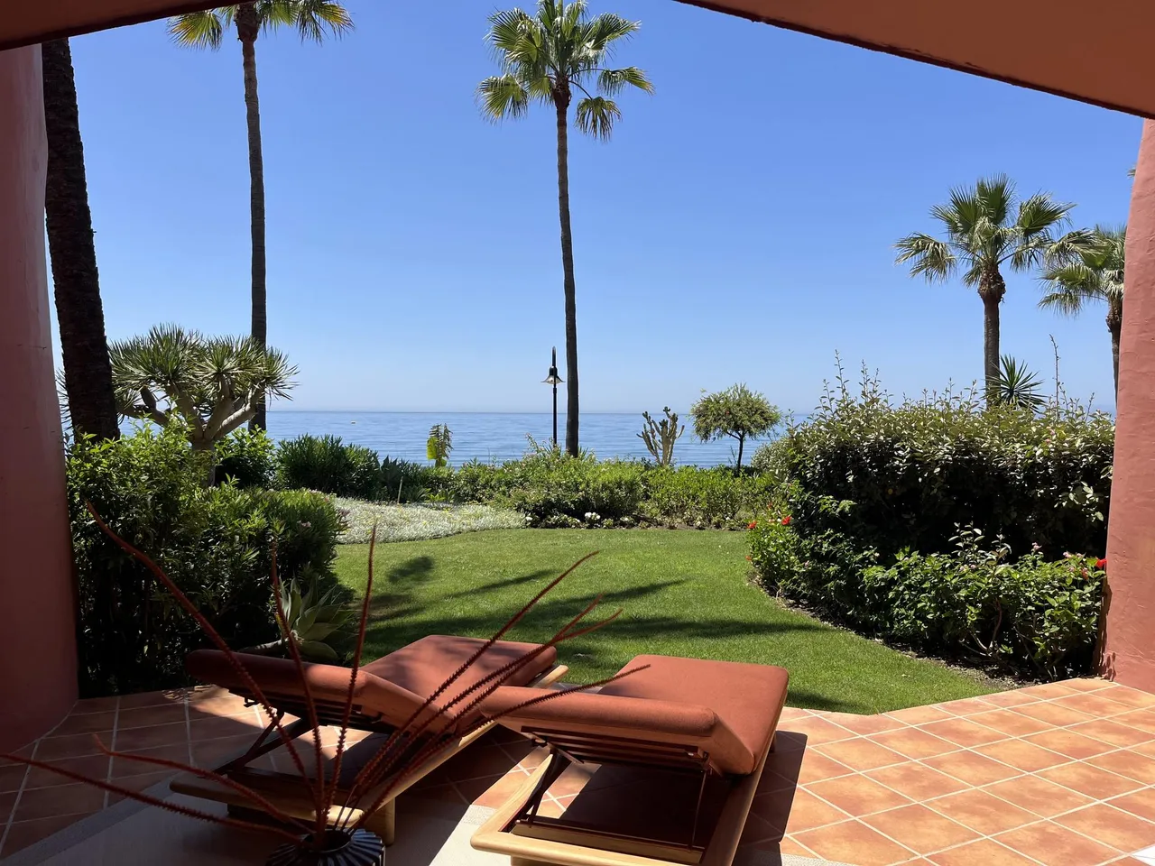 living - 130m² apartment with 42m² terrace for sale in New Golden Mile - gallery - 7
