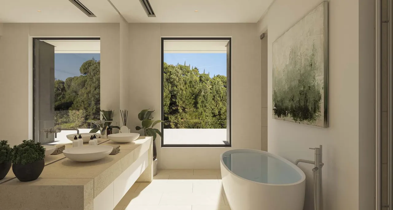 living - El Bosque II Houses / Villas, East Marbella, Costa del Sol - gallery - 9