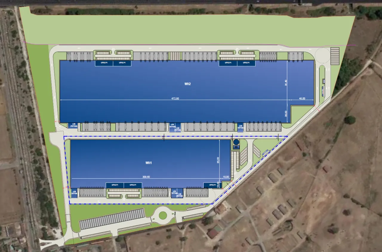 logistics - Logistics Park Tivoli Terme - Logistics - Dils - Floor Plan - 1