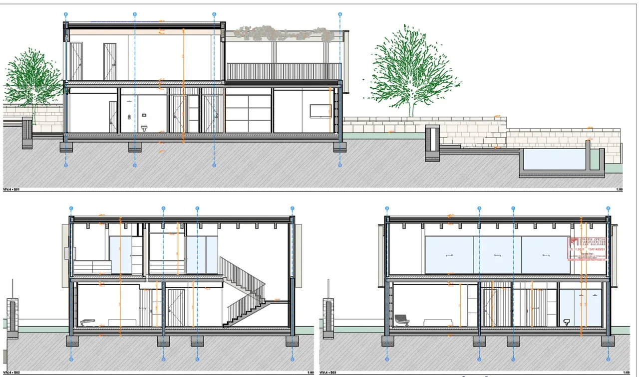 living - 545m² house / villa for sale in Ibiza Town - Floor Plan - 3