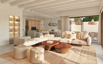 living - Casa / villa de 253m² en venta en Ses Salines - featured