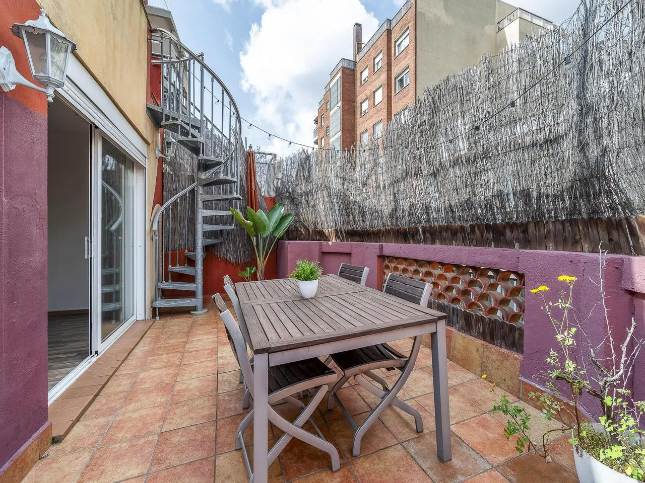 living - Piso de 63m² con 73m² terraza en venta en Les Corts - gallery - 4