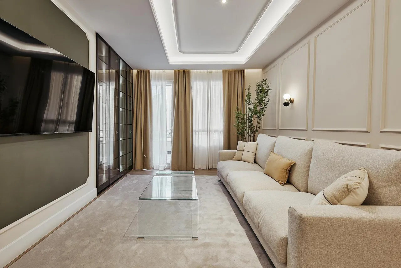 living - Piso de 187m² con 10m² terraza en venta en Goya, Madrid - gallery - 4