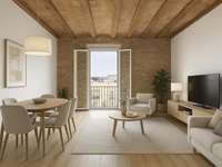 living - 80m² apartment for sale in Eixample Left, Barcelona - gallery thumbnail - 3