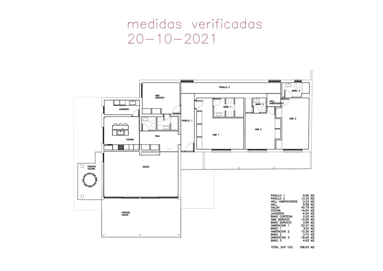 living - Masia de 1,037m² en venta en Sant Andreu de Llavaneres - Plano del piso - 1