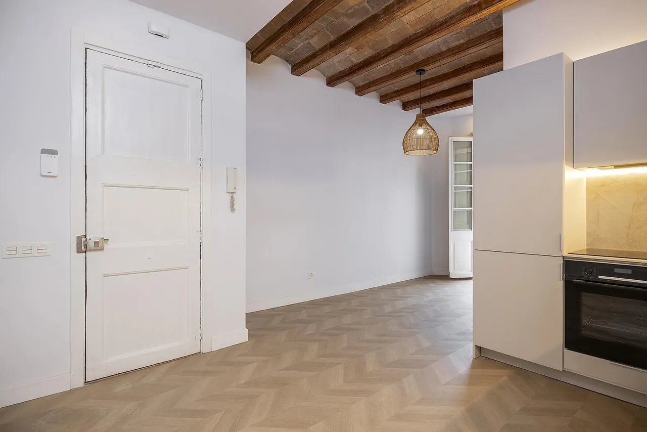 living - 78m² apartment with 41m² terrace for sale in Gràcia - gallery - 4