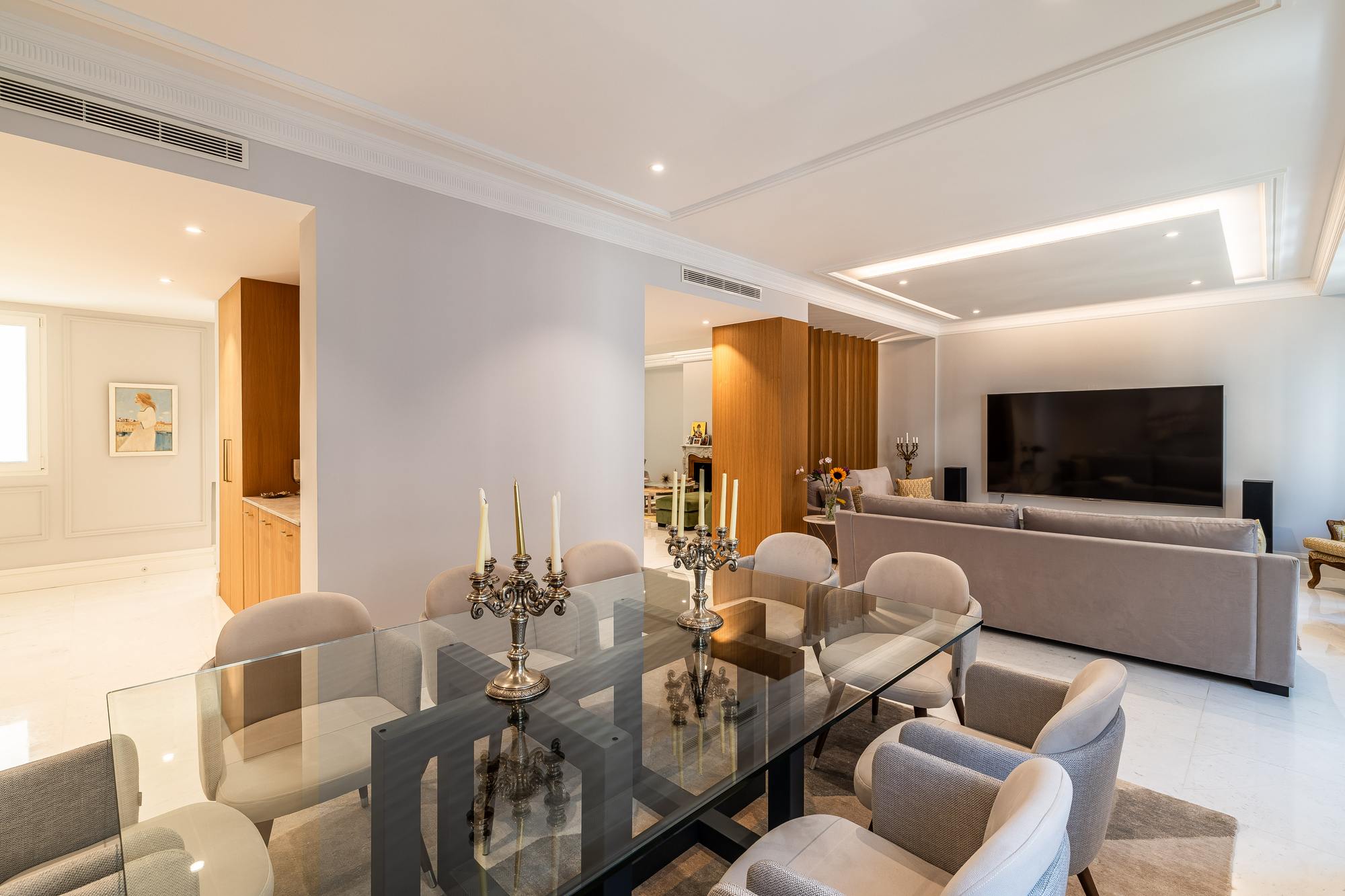 living - Piso de 374m² en venta en Ríos Rosas, Madrid - gallery - 9