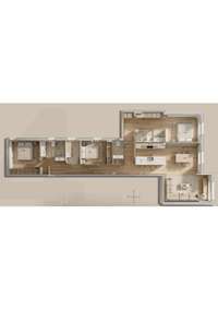 living - 138m² apartment for sale in Ibiza, Madrid - Floor Plan thumbnail - 1