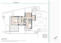 living - Casa / villa de 577m² con 428m² terraza en venta en Quinta - Plano del piso thumbnail - 4