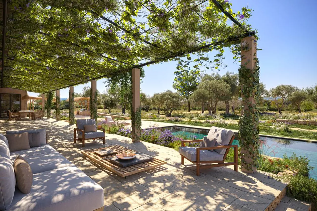living - 597m² country house for sale in Santa Maria del Cami - gallery - 10
