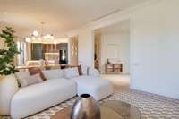 living - 185m² penthouse with 20m² terrace for sale in Eixample Right - gallery thumbnail - 9