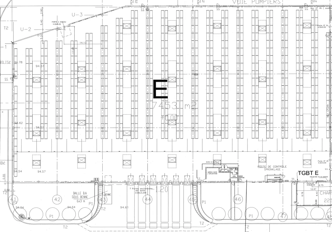 logistics - Logistics Warehouse For Rent - Verdiepingsplan - 2