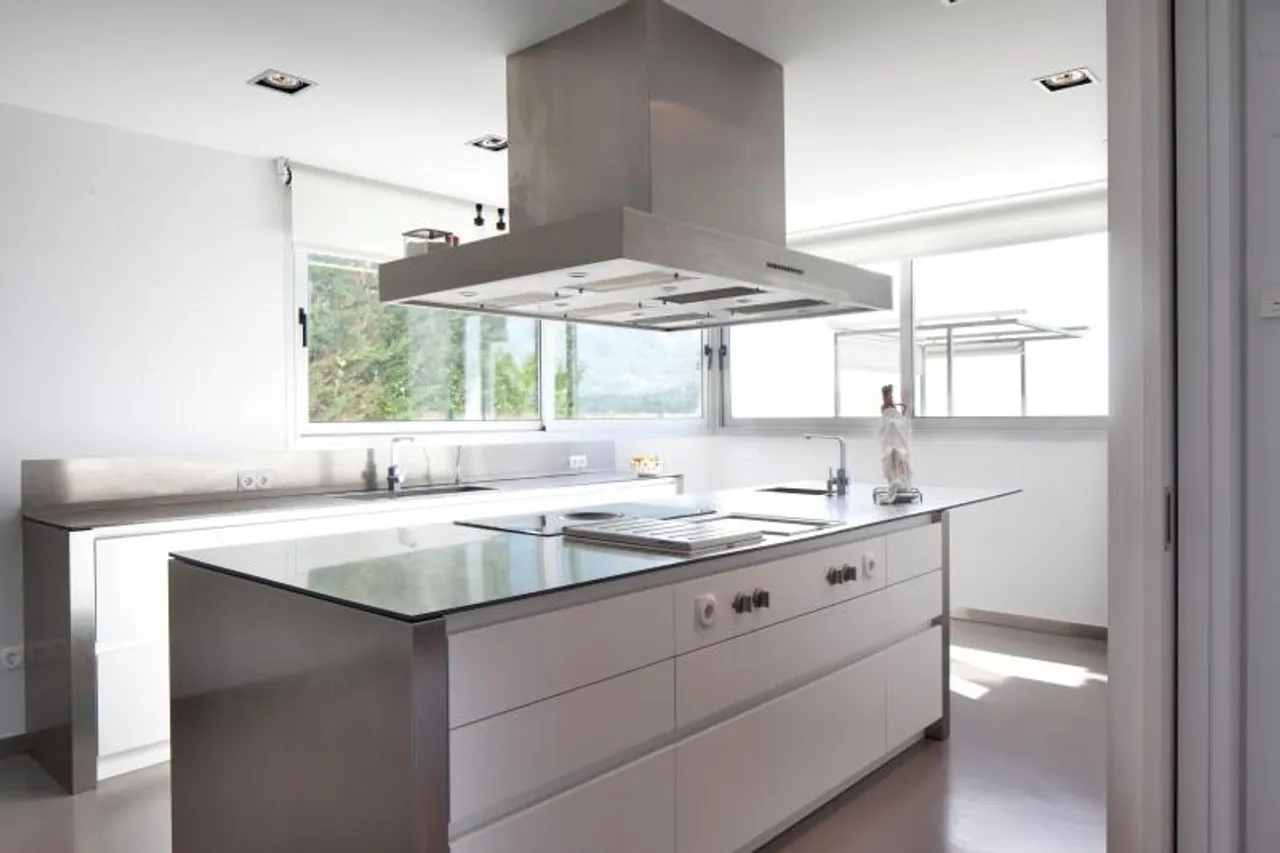living - Modern Blanes Costa Brava villa for sale with sea views - gallery - 7