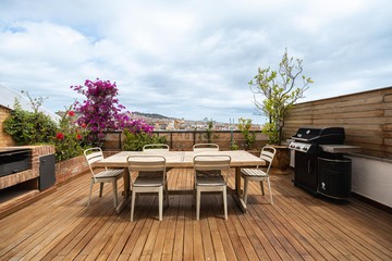 living - 234m² penthouse with 100m² terrace for sale in Sant Gervasi - Galvany - featured