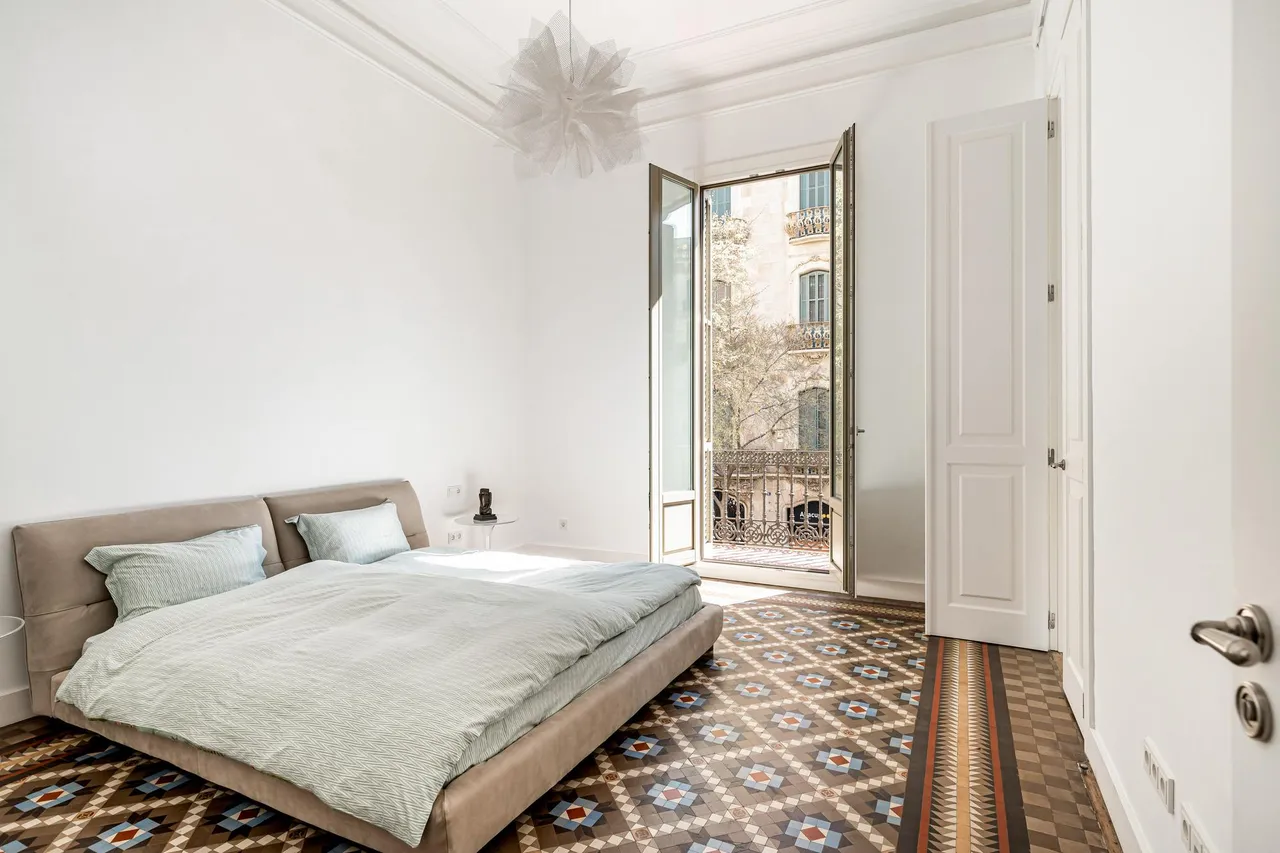 living - 222m² apartment with 48m² terrace for sale in Eixample Right - gallery - 5