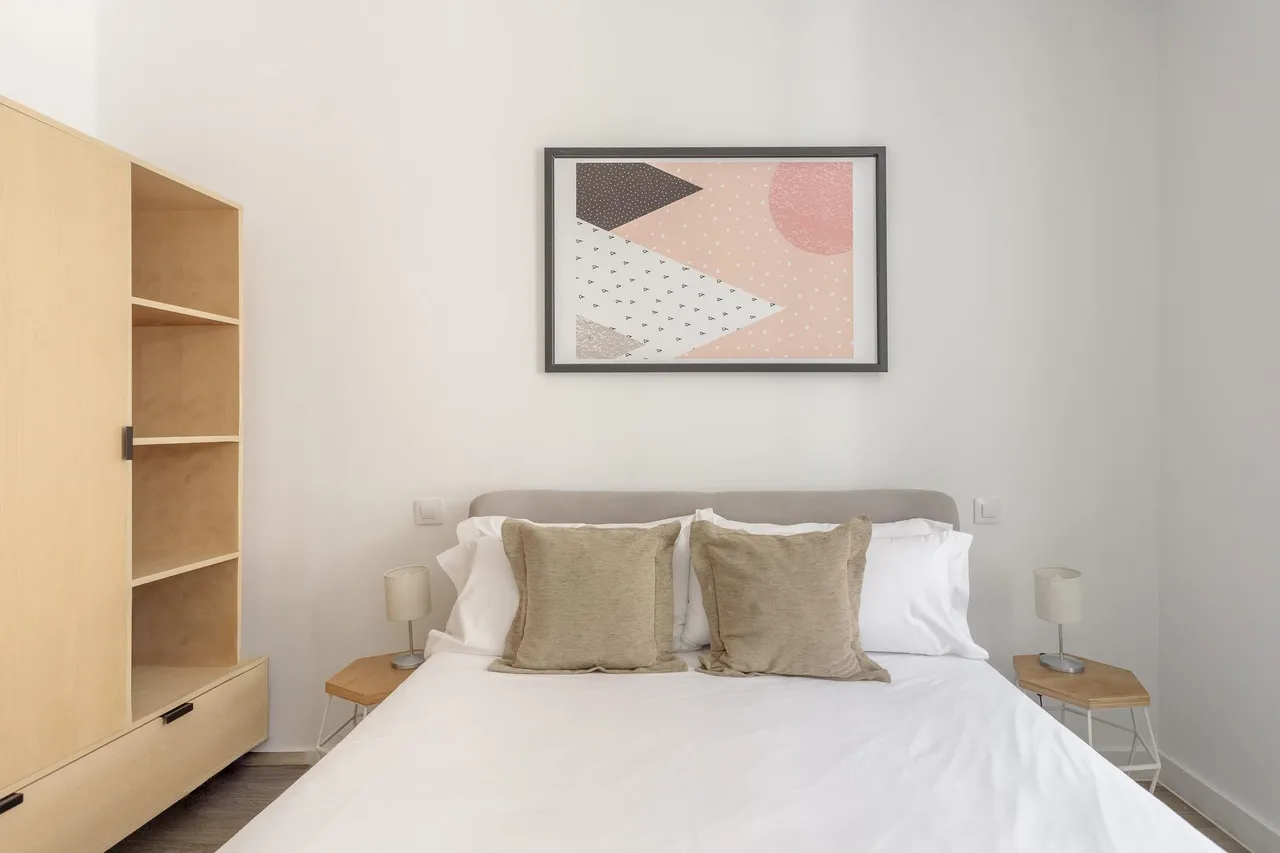 living - 55m² apartment for rent in Sol, Madrid - gallery - 7