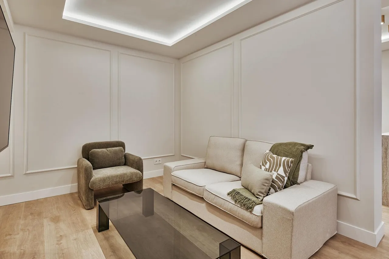 living - Piso de 150m² en venta en Lista, Madrid - gallery - 7