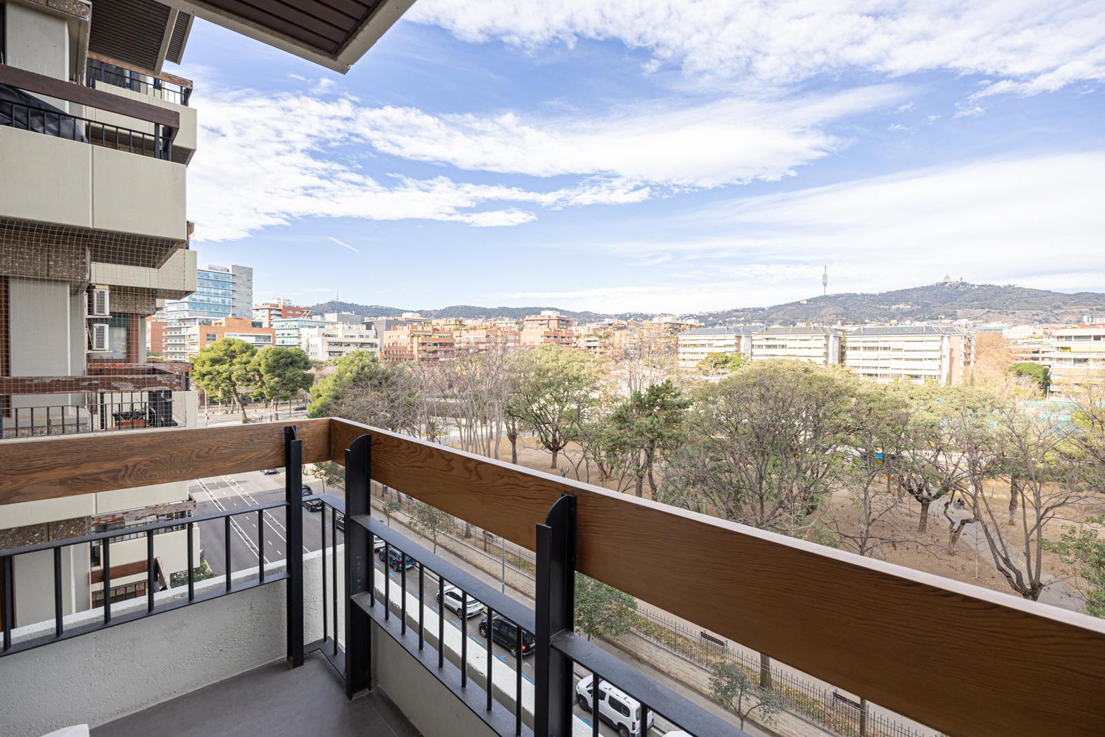 living - Piso de 210m² con 20m² terraza en venta en Turó Park - gallery - 6
