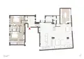 living - Corso Vercelli - Living - Dils - Plan d'étage thumbnail - 1