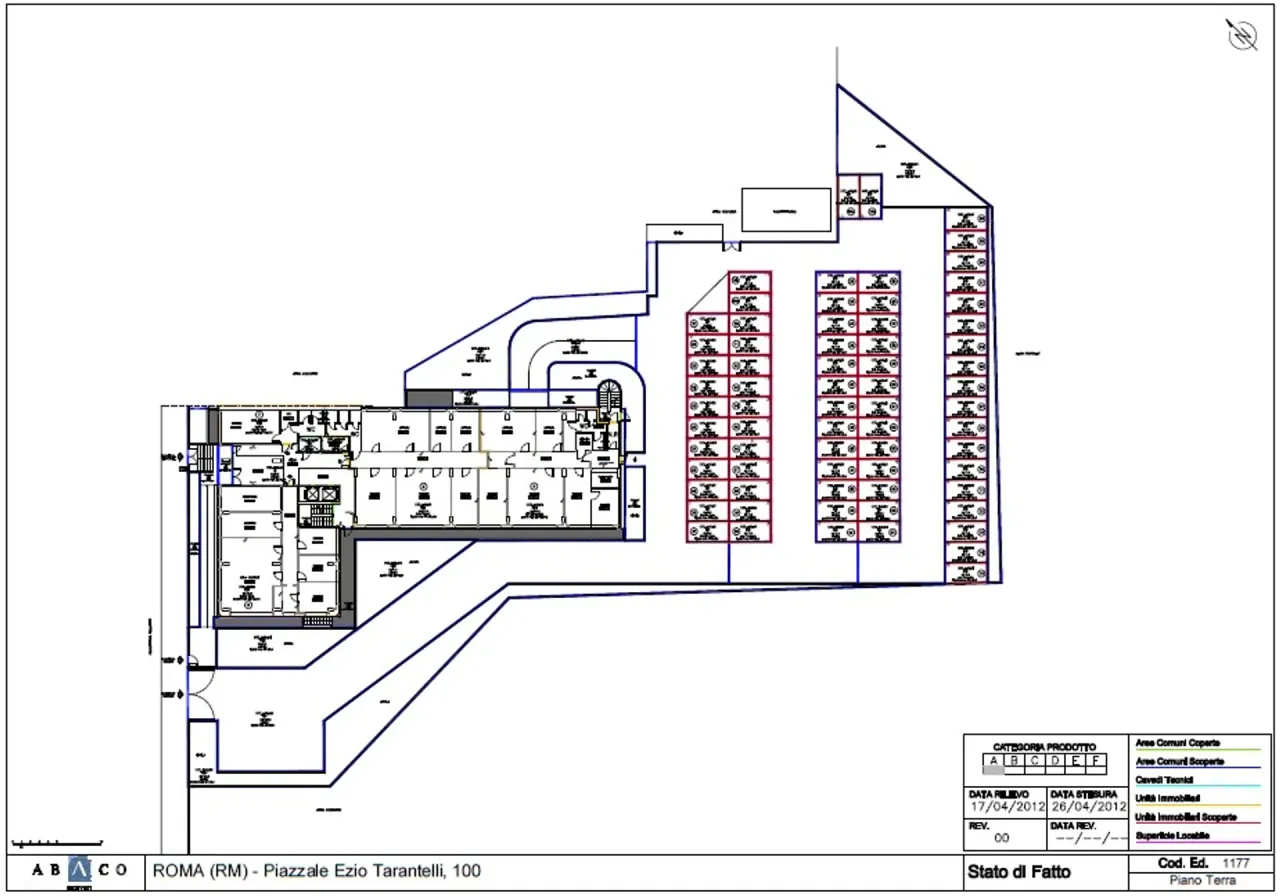 office - Tarantelli 100 - Uffici - Dils - Planimetria - 2