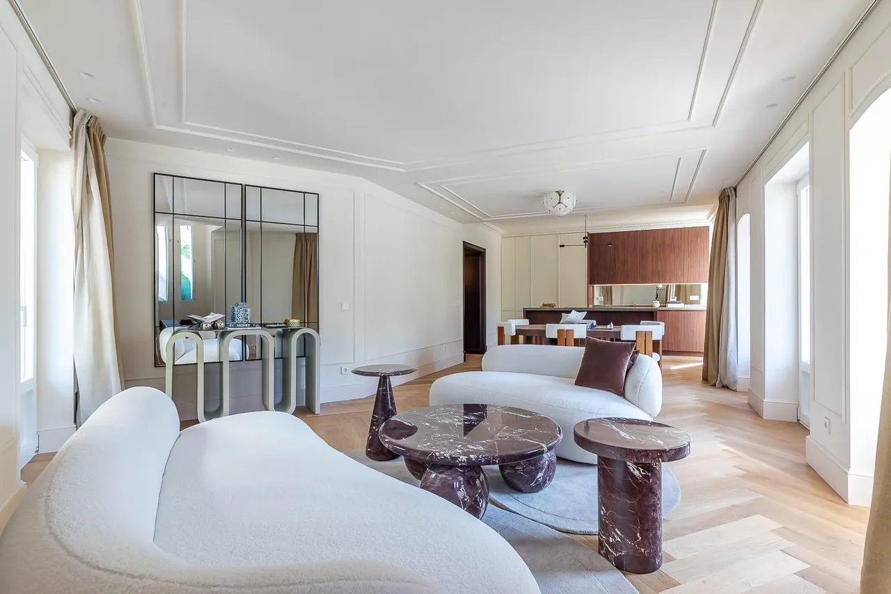 living - 182m² apartment for sale in Goya, Madrid - gallery - 4