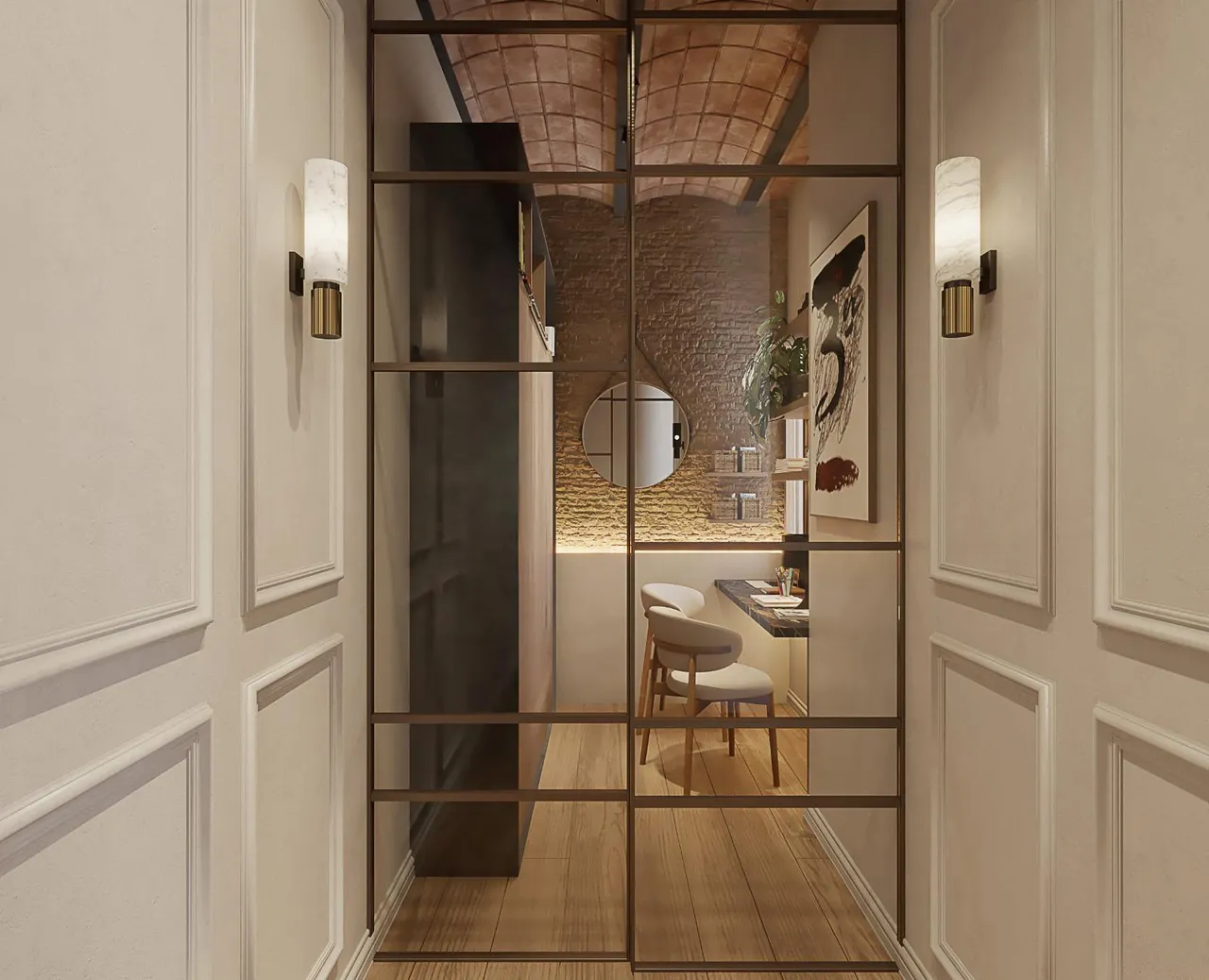 living - 71m² apartment with 10m² terrace for sale in Sagrada Família - gallery - 8