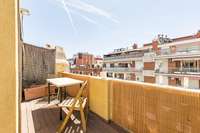 living - 90m² penthouse with 20m² terrace for sale in Sant Antoni - gallery thumbnail - 9