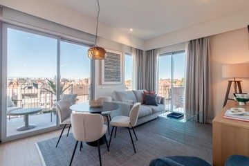 living - 120m² apartment for rent in Arturo Soria, Madrid - featured