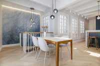 living - 133m² penthouse with 40m² terrace for sale in Eixample Right - gallery thumbnail - 8