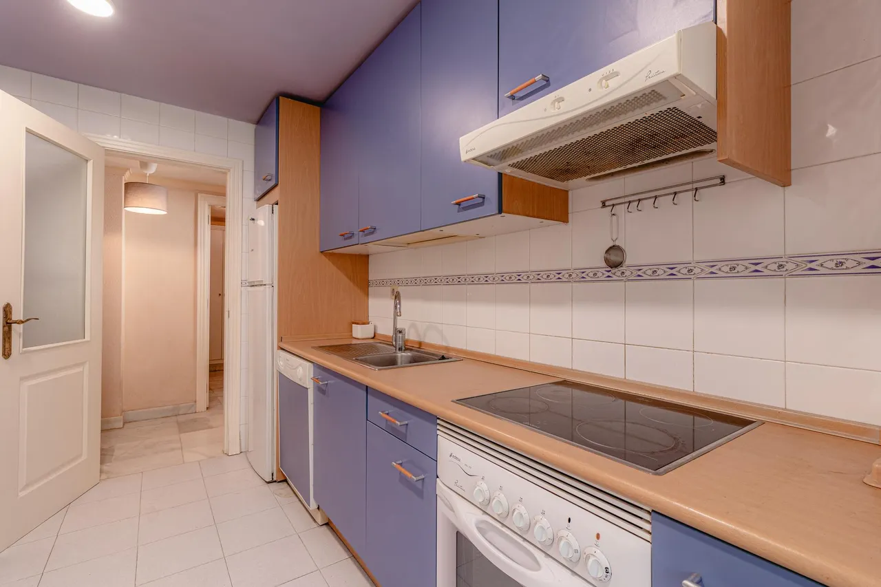 living - Piso de 117m² con 35m² de jardín en venta en Milla de Oro - gallery - 10
