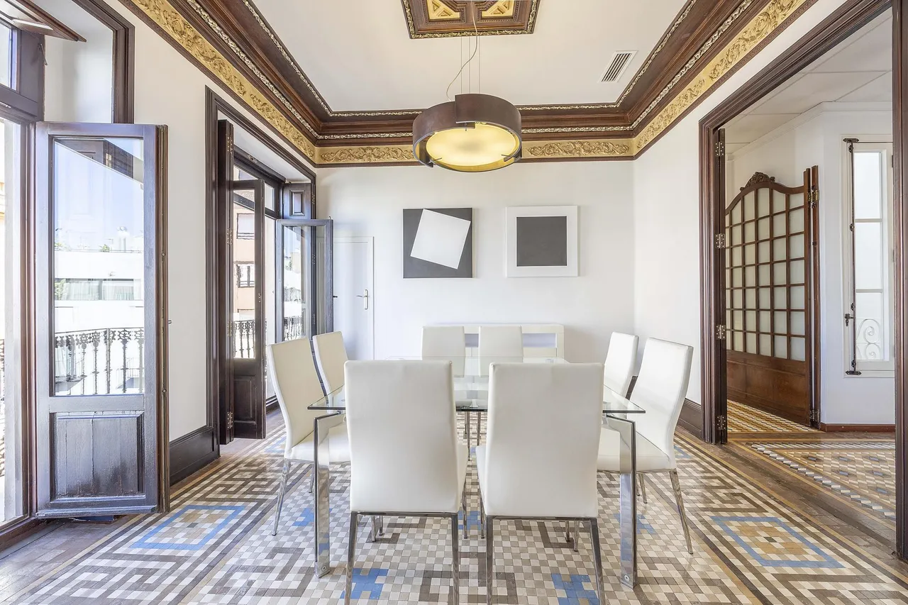 living - Piso de 242m² en venta en El Mercat, Valencia - gallery - 2
