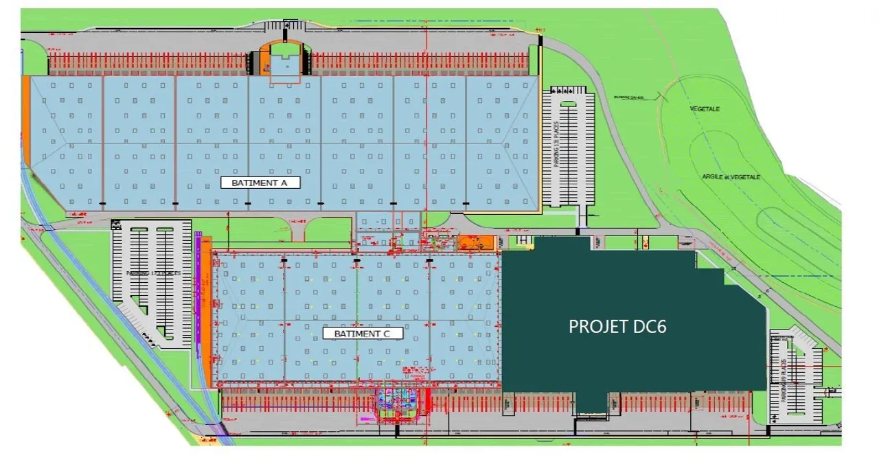 logistics - Logistics Warehouse For Rent - Floor Plan - 1