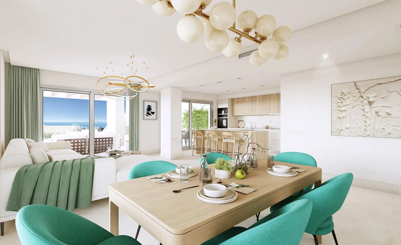 living - Altura 160, A stunning project offering arguably the most breathtaking panoramic views of Marbella. - gallery - 6