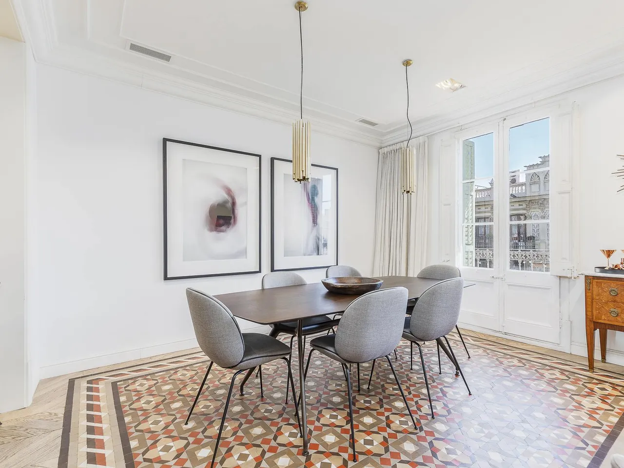 living - 133m² apartment for sale in Eixample Left, Barcelona - gallery - 7