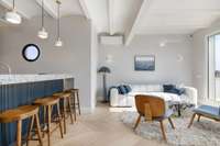 living - 133m² penthouse with 40m² terrace for sale in Eixample Right - gallery thumbnail - 4