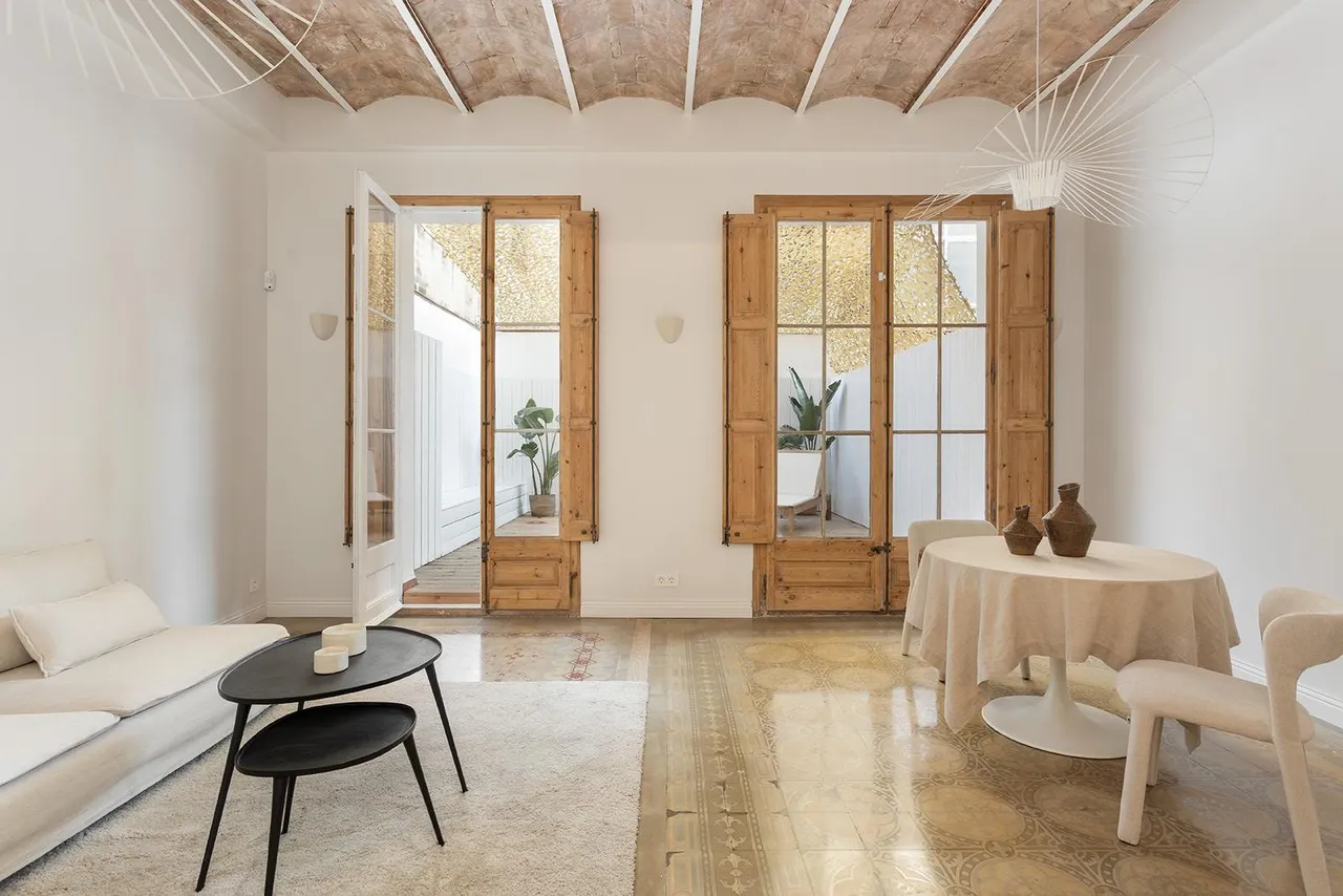 living - 140m² apartment with 42m² terrace for sale in Eixample Left - gallery - 3